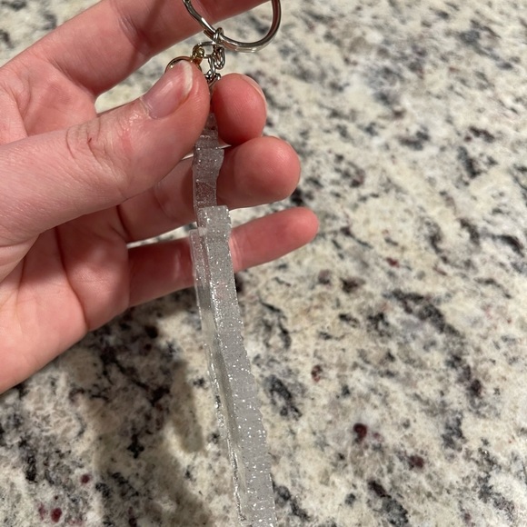 Handmade Bucking Bronco/Horse Riding/Cowboy Keychain - Picture 3 of 6